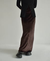 Velor Highwaist Pencil Skirt bo2000-129