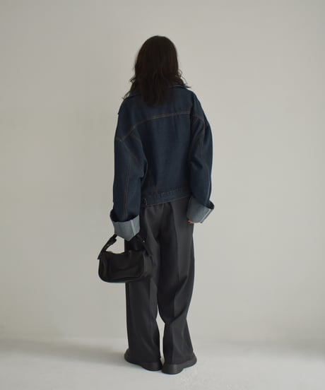 Wide Sleeve Denim Jacket t1911-309
