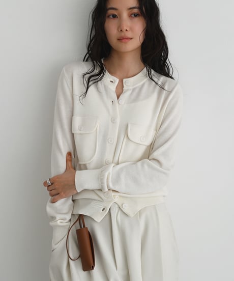 Pocket Knit Cardigan t1911-509