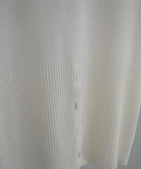 Waist Shape Button Knit Tops t1911-393