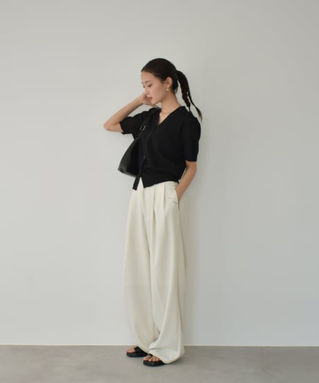 Half Sleeve Mesh Knit Cardigan t1911-387