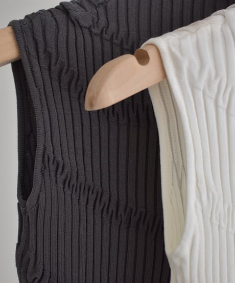 Mellow Pattern Bottleneck Knit t1911-528