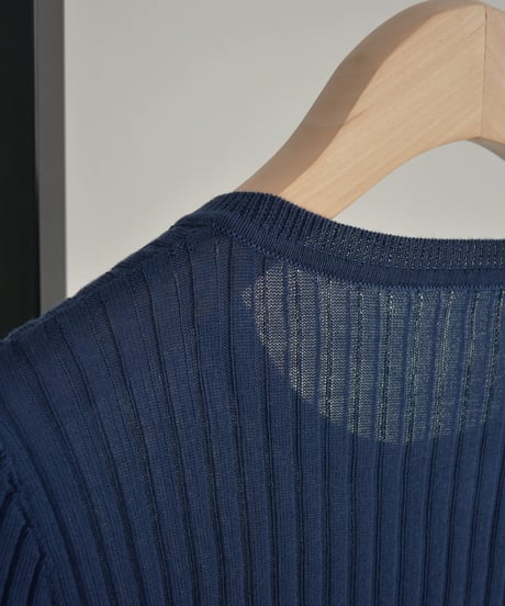 Sheer Rib Compact Cardigan t1911-451