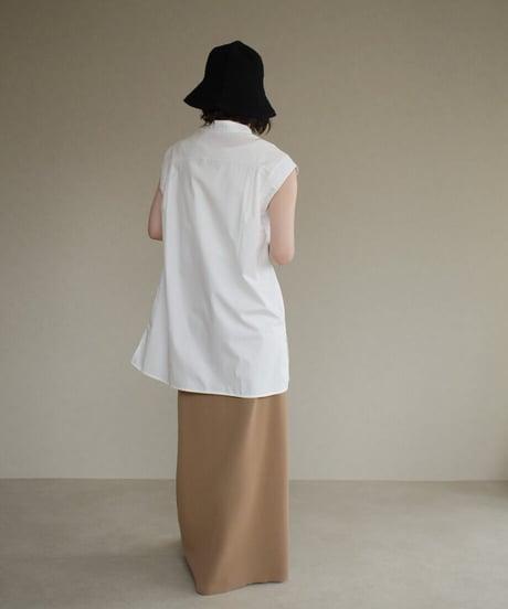 Bandcollar Nosleeve Shirt t1911-119
