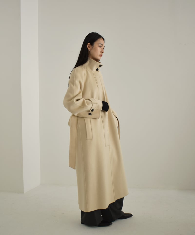Stand Collar Long Coat ⅽ1911-39 | cizatto Stand Collar Long Coat ⅽ1911-39 | cizatto