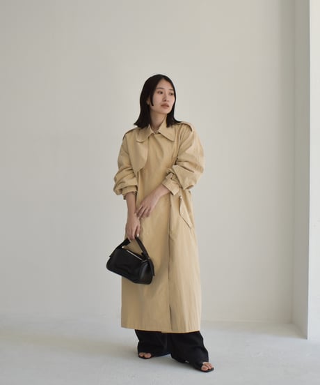 Volume Sleeve Trench Coat c1911-45