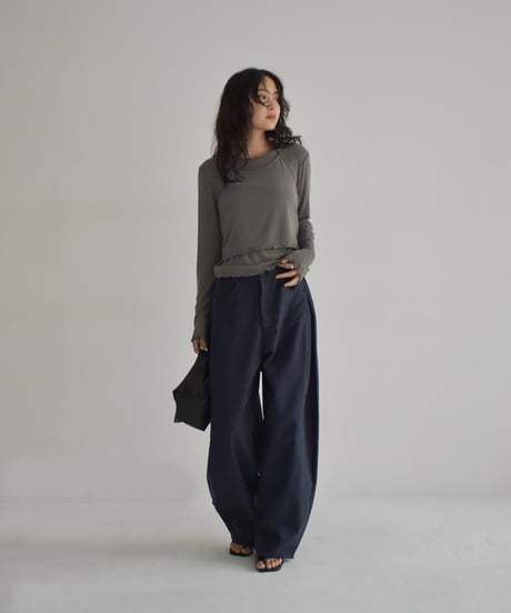 Side Tuck Barrel Pants bo2000-171