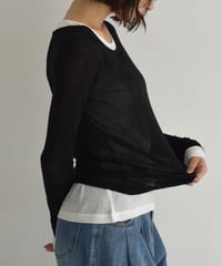 Layered Long Tshirt t1911-458