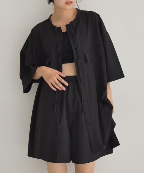 【STUDIO ENUL】Half Sleeve Rash Guard Shirt 100003