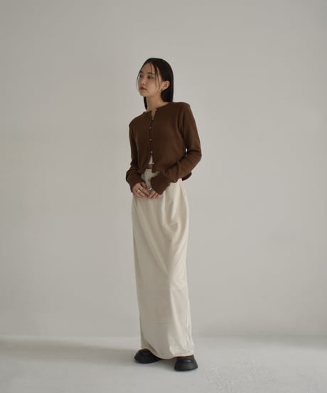 Velor Highwaist Pencil Skirt bo2000-129