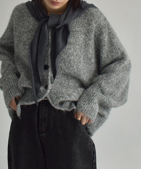 Dolman Sleeve Loose Knit Cardigan t1911-479