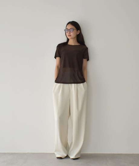 Sheer Tulle Loose Tops t1911-406