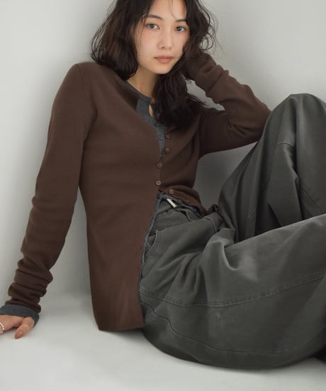 Front Button Knit Cardigan t1911-466