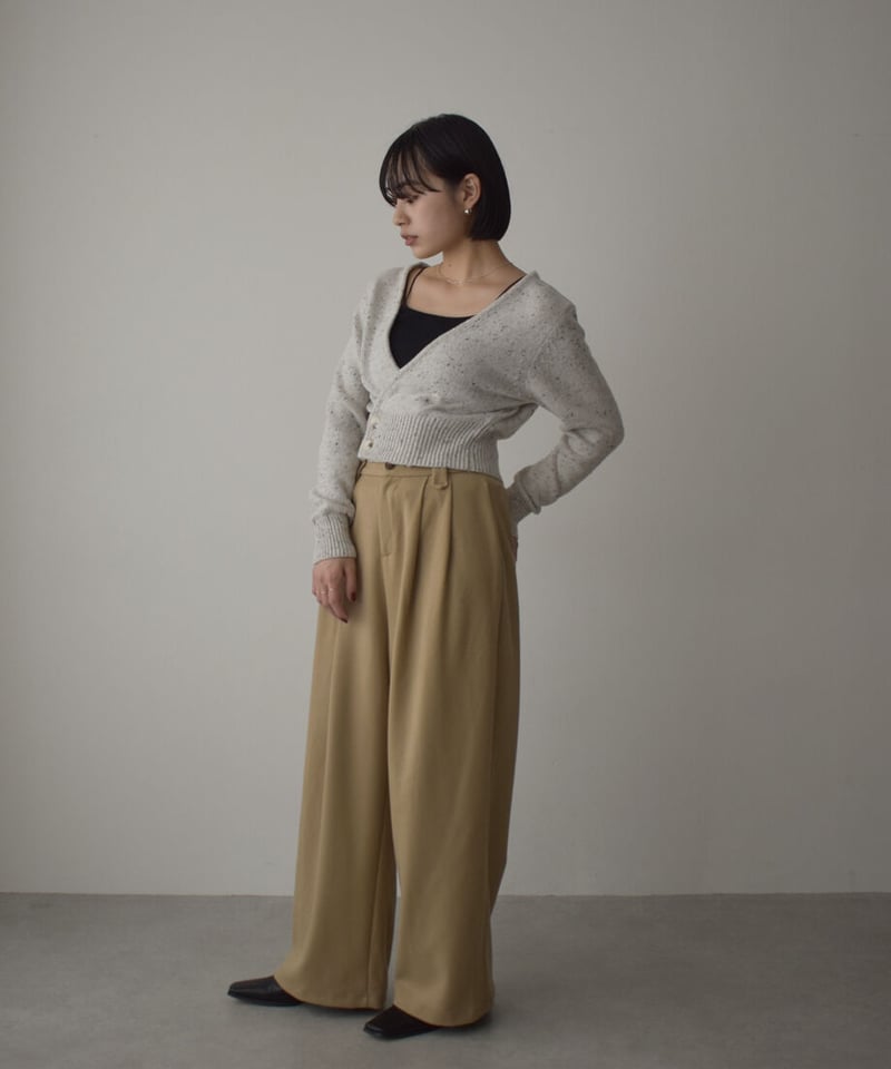 TORECODE ⭐️新品⭐️未開封⭐️タフタニットカシュクールカーディガン Cachecoeur Knit Cardigan t1911-162 | cizatto