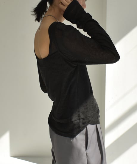 Layered Sheer Tops t1911-215