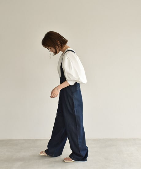 Waist Tuck Denim Allinone op-0202009476