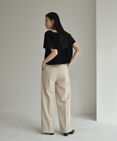 Shaggy Cropped Tops t1911-217