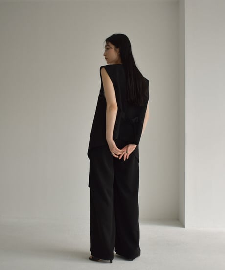 Nocollar Vest【セットアップ着用可能】 t1911-199