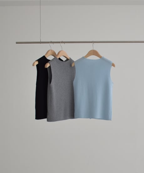 Front Button Knit Vest t1911-530