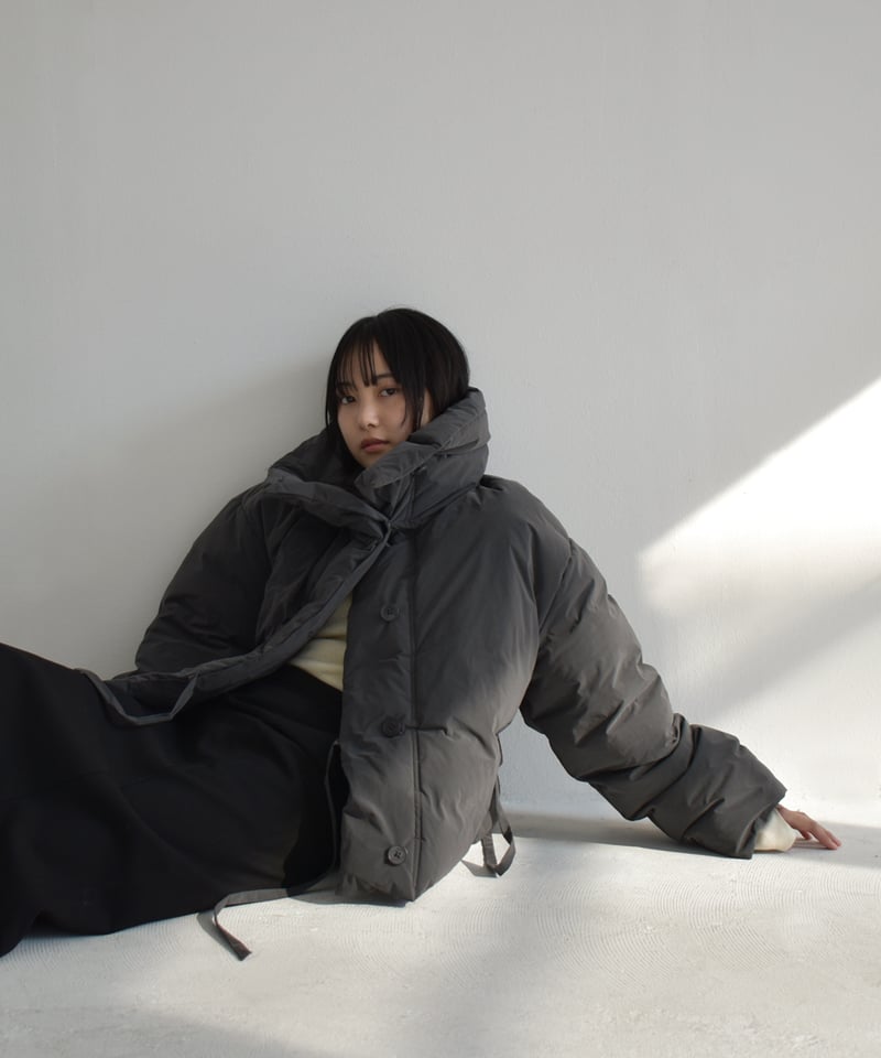 Stand Collar Short Down Jacket c1911-42 | cizatto Stand Collar Short Down Jacket c1911-42 | cizatto