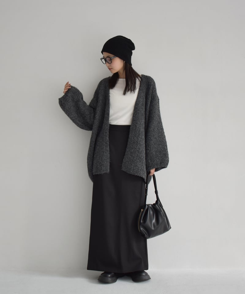 Volume Sleeve Knit Cardigan t1911-339 | cizatto