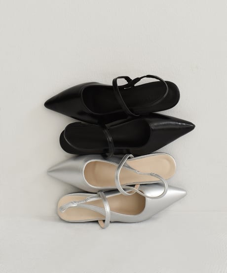 Pointed Toe Sling Back Pumps s1912-41