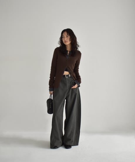 Front Button Knit Cardigan t1911-466