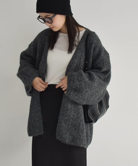 Volume Sleeve Knit Cardigan t1911-339