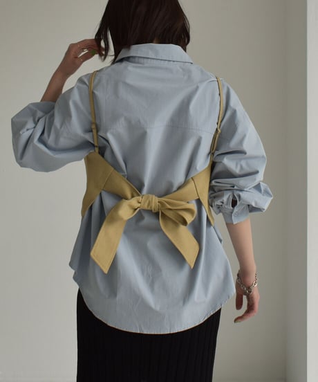 Back Ribbon Bustier t1911-188