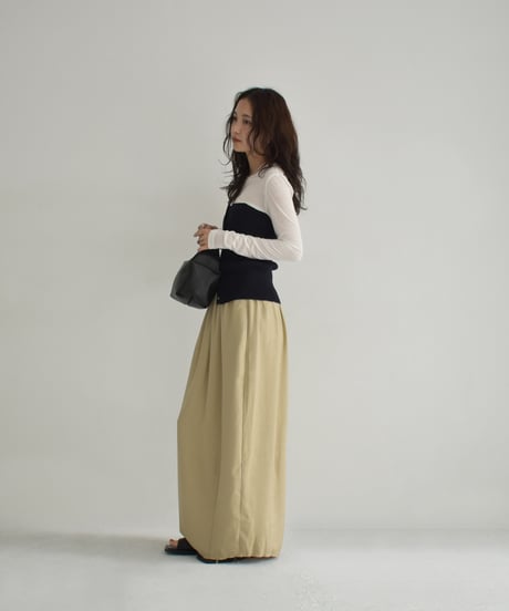 Drape Cocoon Skirt bo2000-145