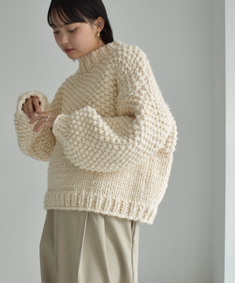 Low Gauge Hand Knit t1911-241 | cizatto
