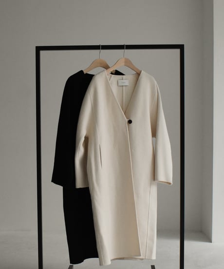 Nocollar Wool Coat c1911-40