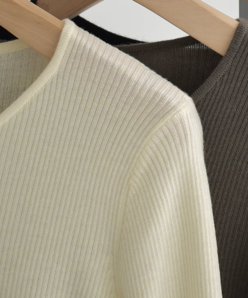 トップス pois compact rib cardigan 新品、pois、compact rib cardigan（カーディガン）ベージュの通販はau