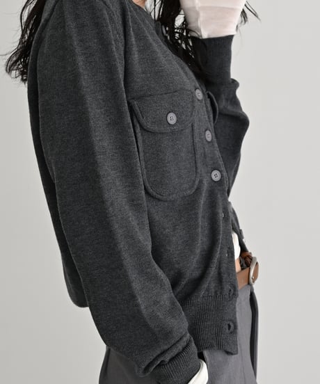 Pocket Knit Cardigan t1911-509