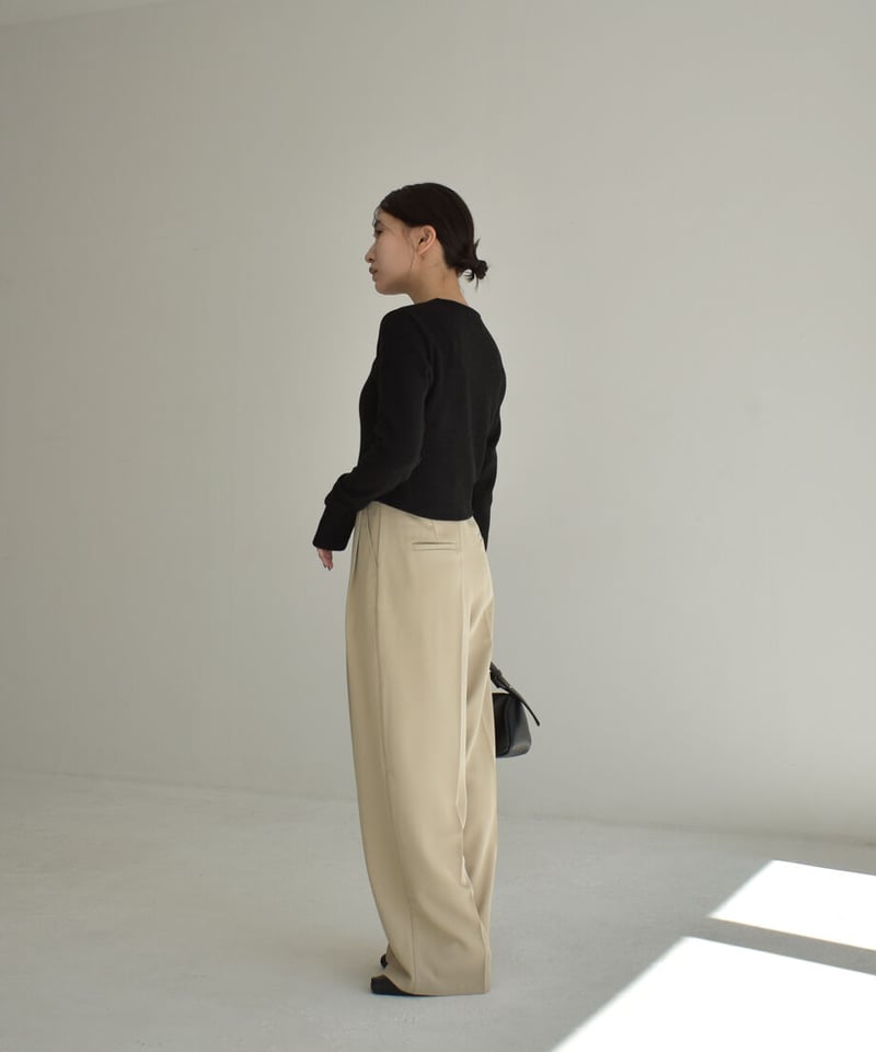 【べべ様】cizatto Crew Neck Short Cardigan Crew Neck Short Cardigan t1911-223 | cizatto