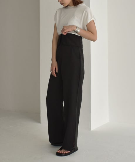 Waist Flap Piping Pants【セットアップ着用可能】 op-0202004433