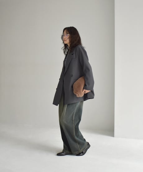 Double Breasted Jacket (Gray) t1911-468