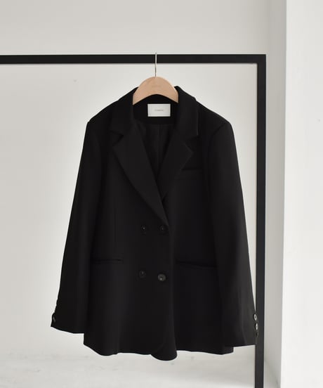 Loose Double Breasted Jacket t1911-254