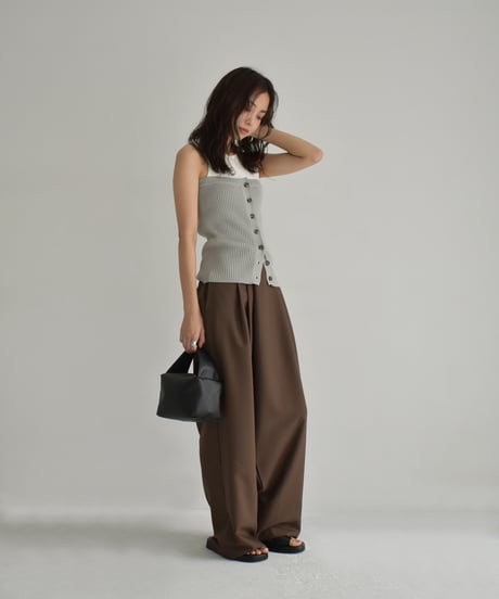 Rib Knit Baretop t1911-375
