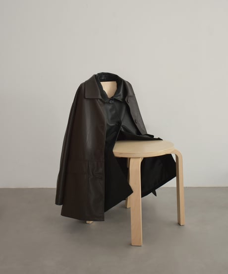 Fake Leather Over Jacket t1911-498