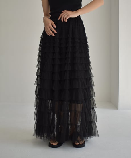Tiered Tulle Frill Skirt bo2000-111