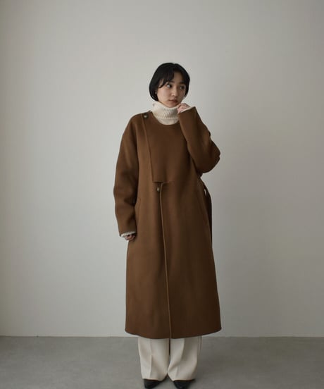 Nocollar Wool Long Coat c1911-25