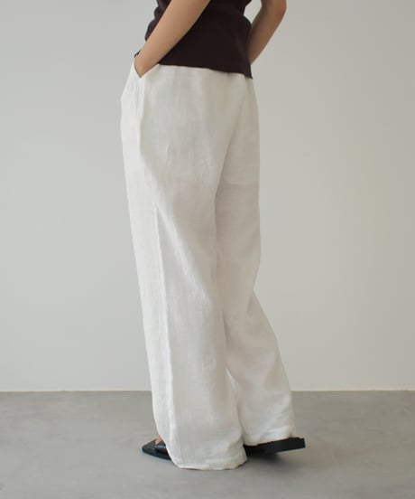 Tuck Linen Pants bo2000-164