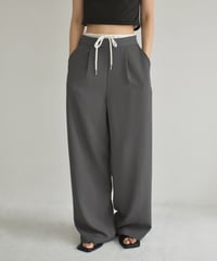 Double Waist Tuck Pants bo2000-162