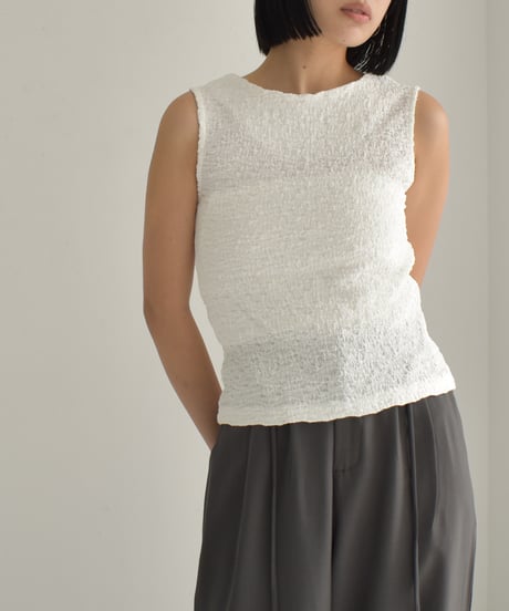 Shirring Tank Top t1911-291