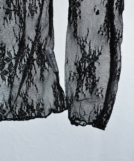 Sheer Lace Tops t1911-7