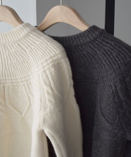 Cable Knit Pullover t1911-341