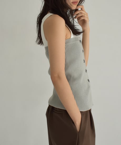 Rib Knit Baretop t1911-375