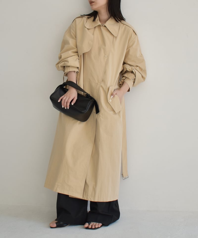 Volume Sleeve Trench Coat c1911-45 | cizatto