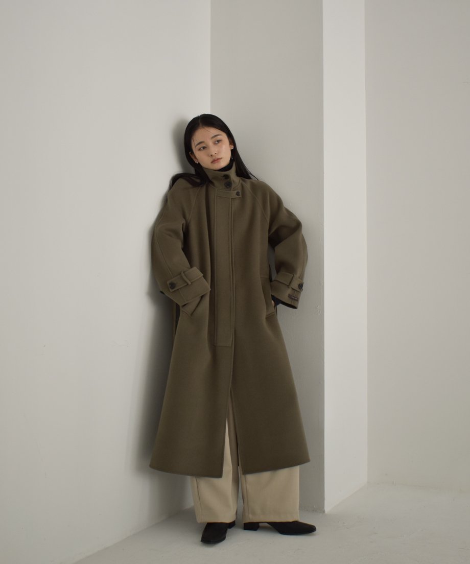 Stand Collar Long Coat ⅽ1911-39 | cizatto Stand Collar Long Coat ⅽ1911-39 | cizatto